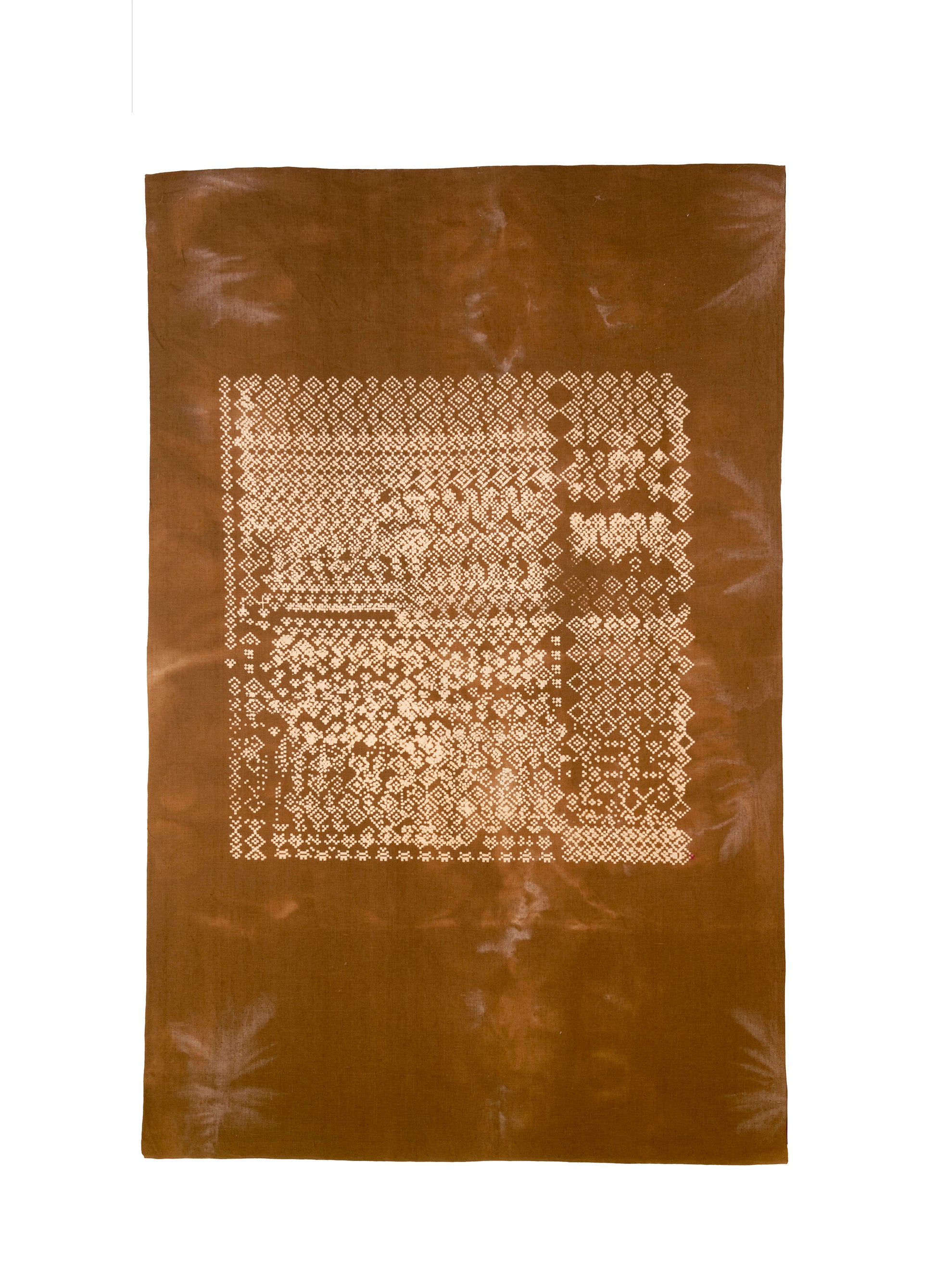 04 PIXEL — Serigrafía sobre lino, 89 × 145 cm