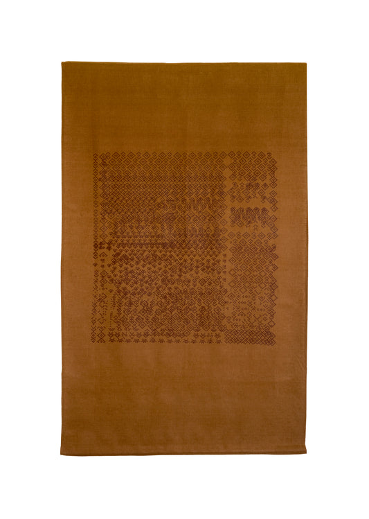 06 PIXEL — Serigrafía sobre lino, 89 × 145 cm